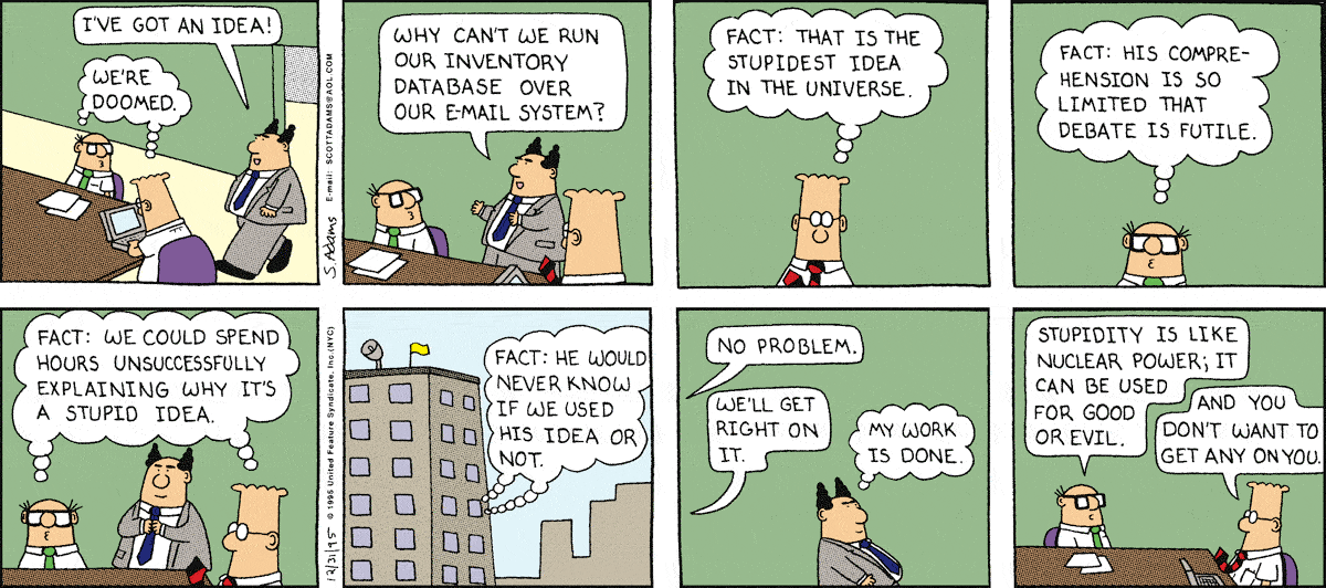 Dilbert Cartoon